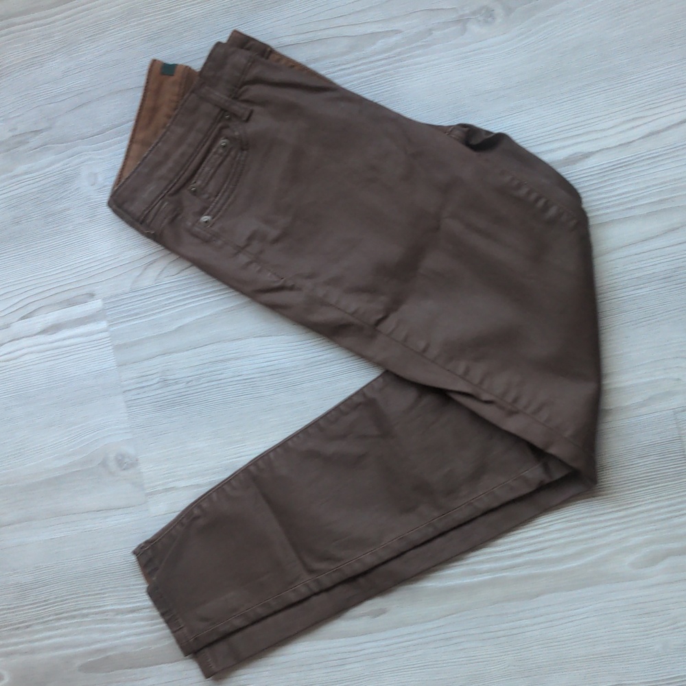 Ralph Lauren Brown premier skinny ankle Ralph Lauren jeans size 4 - Picture 3 of 16